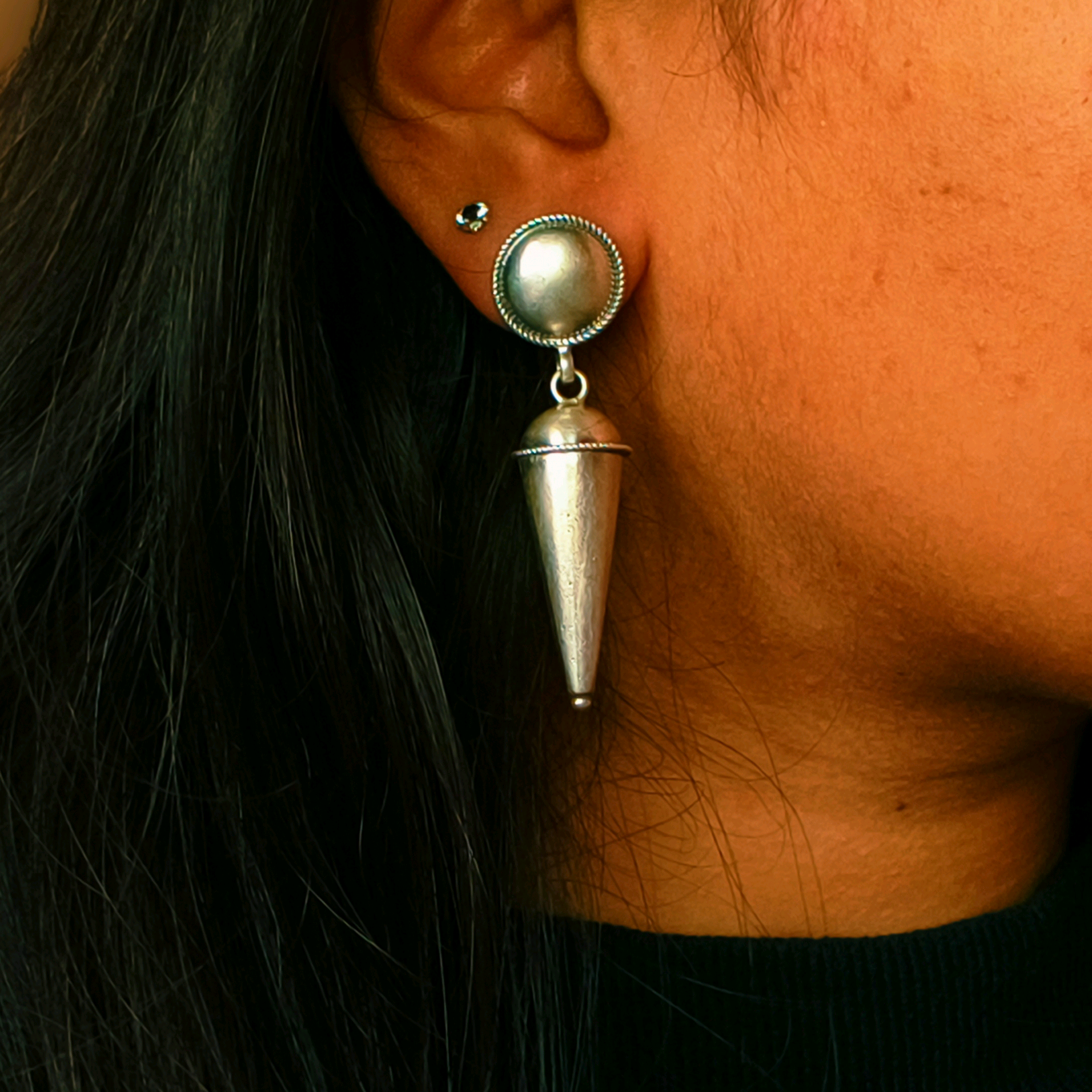 Kaara cone earrings 